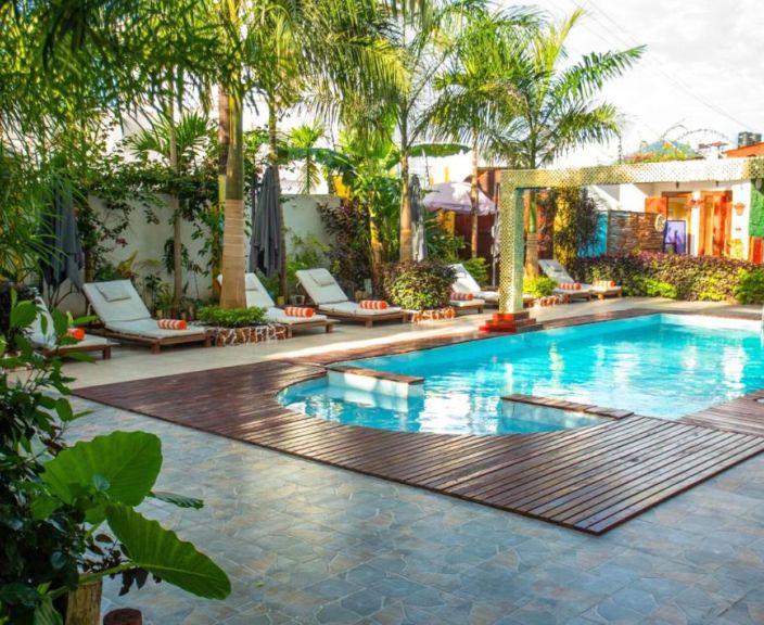 Atostogaukite balto smėlio paplūdimiuose Zanzibare, 4* GOLDEN NUNGWI HOTEL viešbutyje!