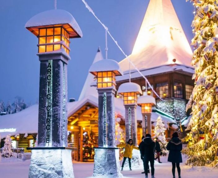 Jaukios žiemos atostogos Laplandijoje ir poilsis 4* SANTA'S HOTEL SANTA CLAUS!