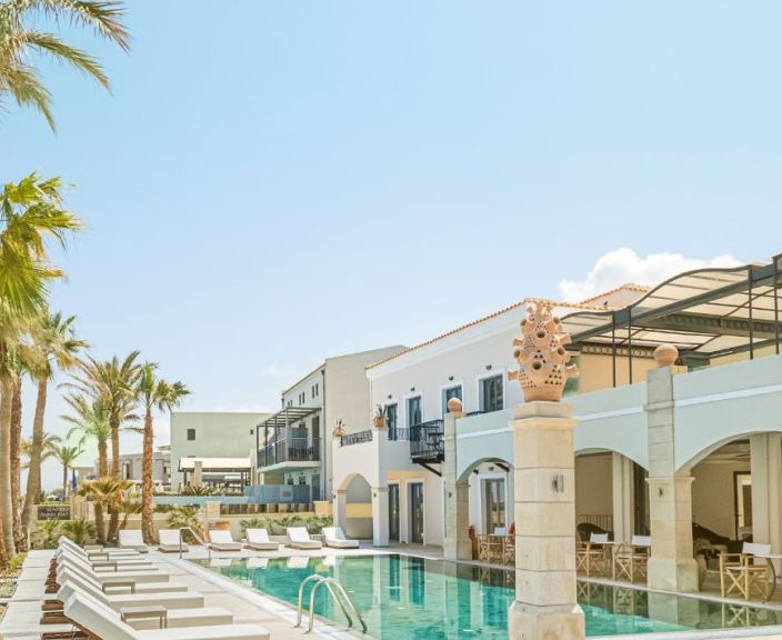 Atostogos Kretos pajūryje, 4* GRECOTEL PLAZA BEACH HOUSE viešbutyje!