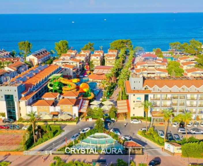Mėgaukitės atostogomis Turkijoje, 5* CRYSTAL AURA AQUA COLLECTION viešbutyje!