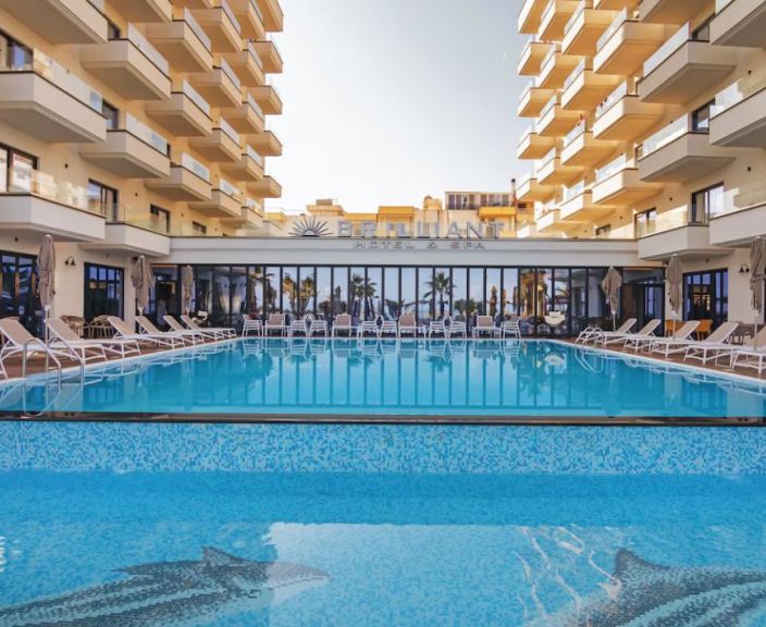 Lepinkitės saule Golemo kurorte, Albanijoje ir ilsėkitės 4* BRILLIANT HOTEL & SPA viešbutyje!