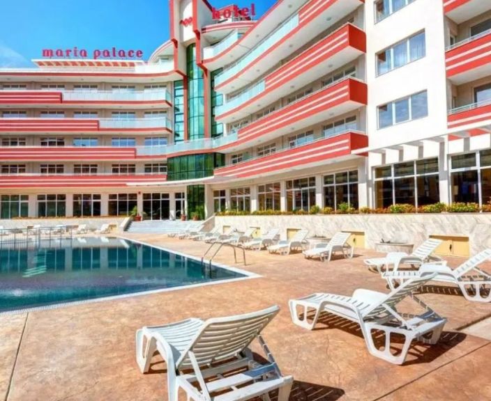 Saulės ir jūros kupinos atostogos Bulgarijoje, 4* MARIA PALACE HOTEL!