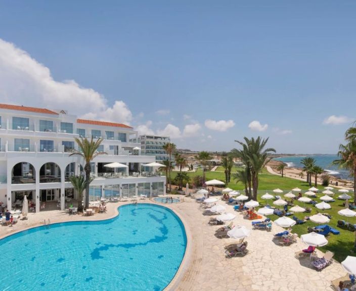 Išsiilgusiems saulės ir šiltos jūros - atostogos Kipre, 4* AKTI BEACH HOTEL & VILLAGE RESORT!