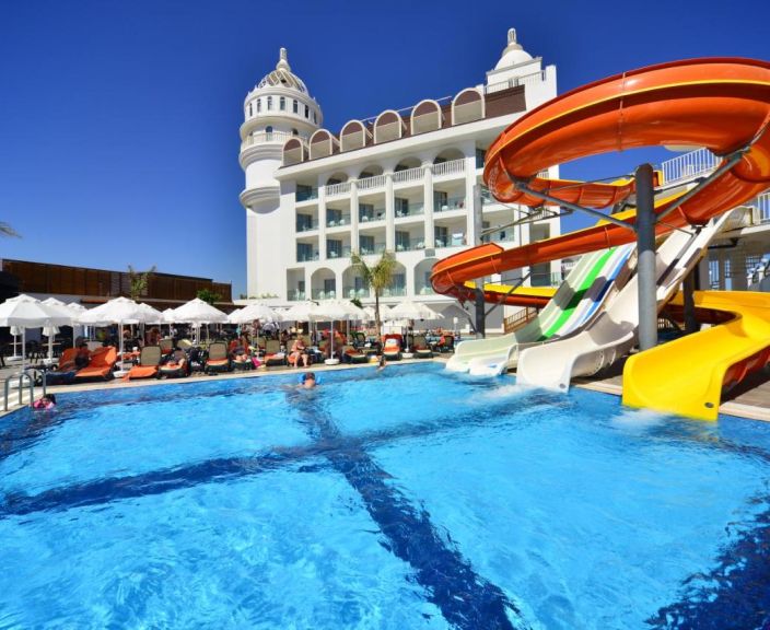 Atostogos Turkijoje, Sidės kurorte, 5* viešbutyje SIDE CROWN SERENITY!