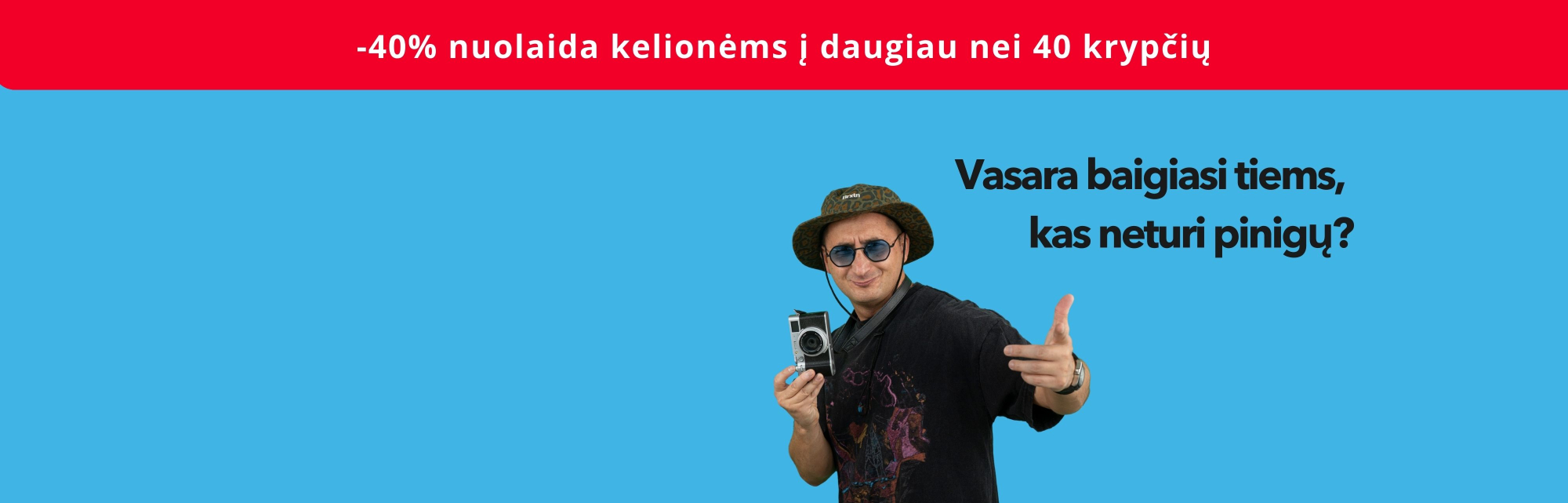 Vasara baigiasi, bet ne kelionės 😎