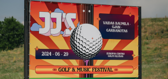 J. Jarutis surengė unikalų festivalį: garsenybes pakvietė žaisti golfą 🏌️