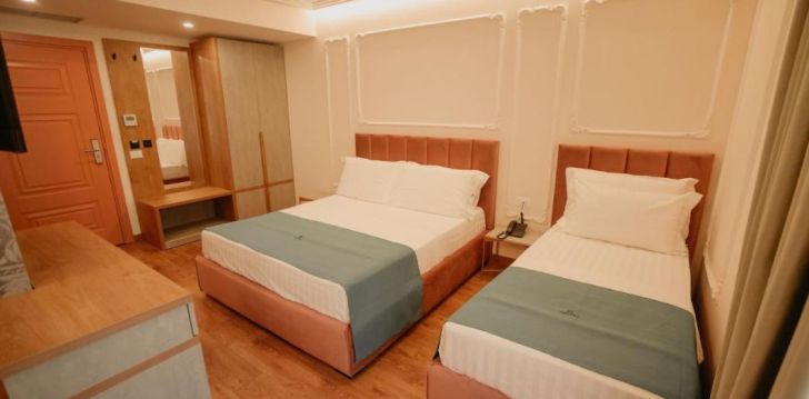 tavęs laukia poilsis Albanija įsikūrusiame HOTEL MARTINESS