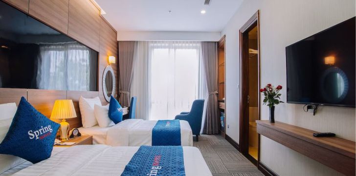 SPRING HOTEL HANOI - klientų vertinamas, kaip geras kainos ir kokybės santykis.