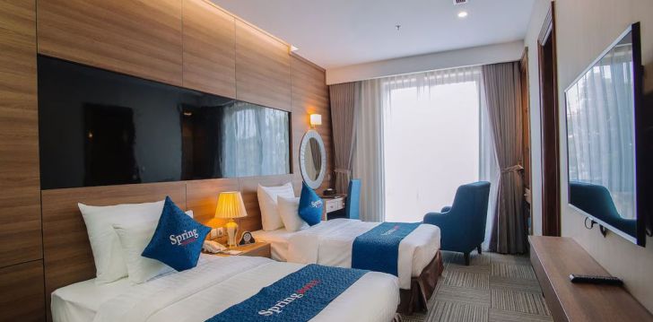 planuoji kelionę į Vietnamas? apsistokite 4 viešbutyje SPRING HOTEL HANOI. 