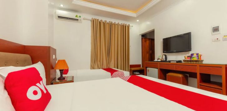 Patogus viešbutis jūsų kelionei – 3* SUPER OYO CAPITAL O 387 BACH DUONG HOTEL