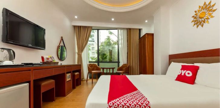Patogus viešbutis jūsų kelionei – 3* SUPER OYO CAPITAL O 387 BACH DUONG HOTEL