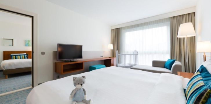tavęs laukia poilsis Belgija įsikūrusiame COURTYARD BY MARRIOTT BRUSSELS