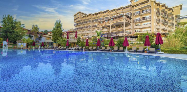 JUSTINIANO DELUXE RESORT - klientų vertinamas, kaip geras kainos ir kokybės santykis. 