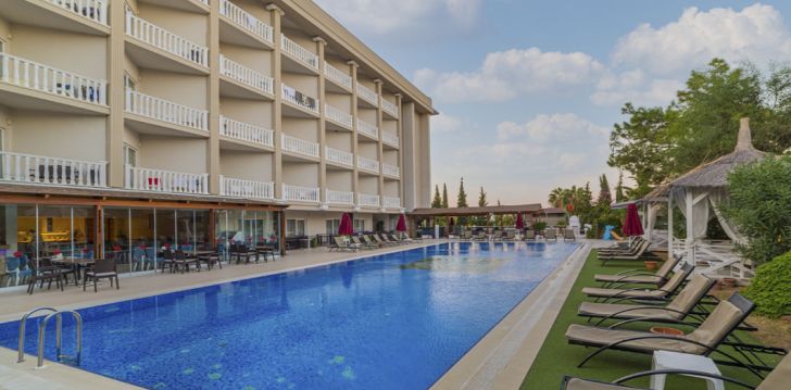 planuoji kelionę į Turkija? apsistokite 5 viešbutyje JUSTINIANO DELUXE RESORT.
