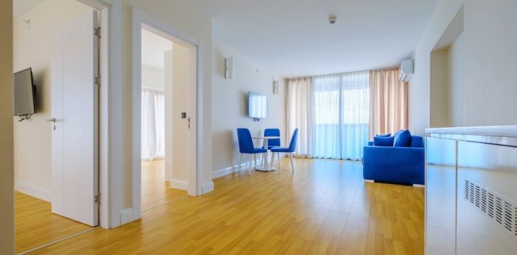 Geras kainos ir kokybės santykis atostogoms - viešbutis SEA VIEW APARTHOTEL BY ORBI CITY
