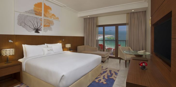 Tavęs laukia poilsis JAE įsikūrusiame DOUBLETREE BY HILTON RESORT & SPA MARJAN ISLAND
