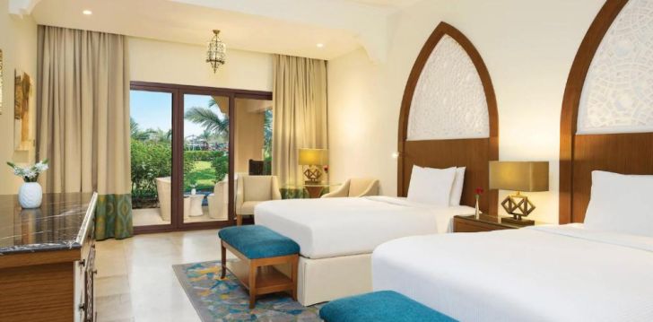 Planuoji kelionę į JAE? apsistokite 5 viešbutyje DOUBLETREE BY HILTON RESORT & SPA MARJAN ISLAND.