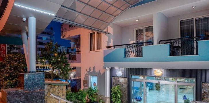 Viešbutis CLUB BIG BLUE SUITE įsikūręs Turkija.