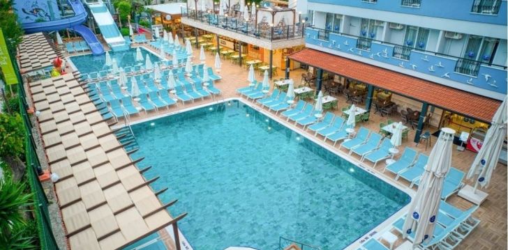 Viešbutis CLUB BIG BLUE SUITE įsikūręs Turkija.