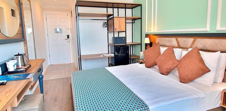 Tavęs laukia poilsis Turkija įsikūrusiame CLUB BIG BLUE SUITE
