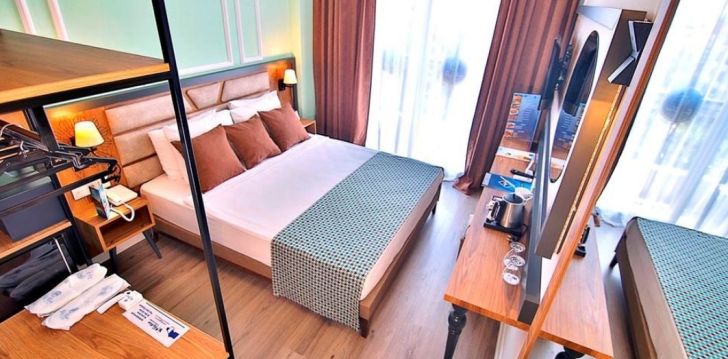 Patogus viešbutis jūsų kelionei – 4* CLUB BIG BLUE SUITE