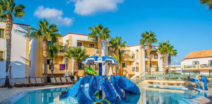 Planuoji kelionę į Graikija? apsistokite 5 viešbutyje GOUVES WATERPARK HOLIDAY RESORT. 