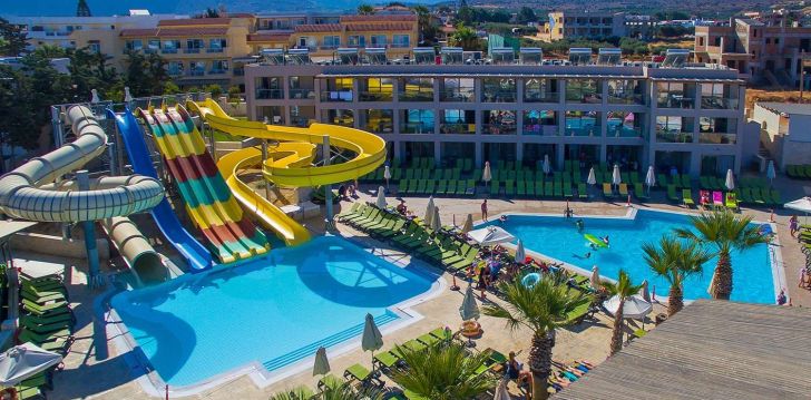 Apsistokite GOUVES WATERPARK HOLIDAY RESORT viešbutyje už gerą kainą. 