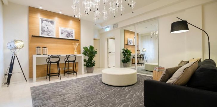 METROPOL CECCARINI SUITE - klientų vertinamas, kaip geras kainos ir kokybės santykis. 