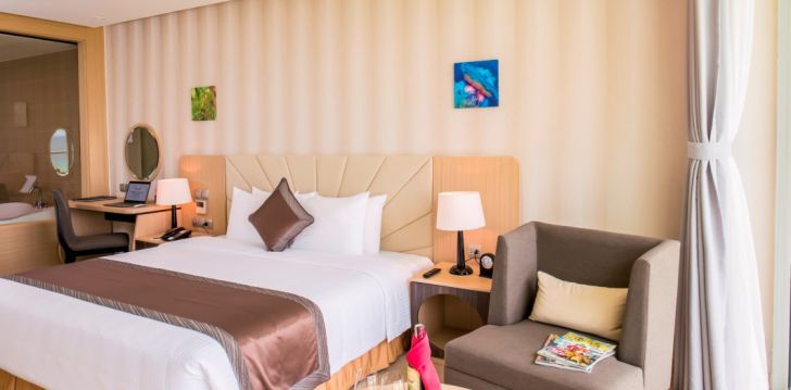 MUONG THANH LUXURY PHU QUOC HOTEL - klientų vertinamas, kaip geras kainos ir kokybės santykis. 