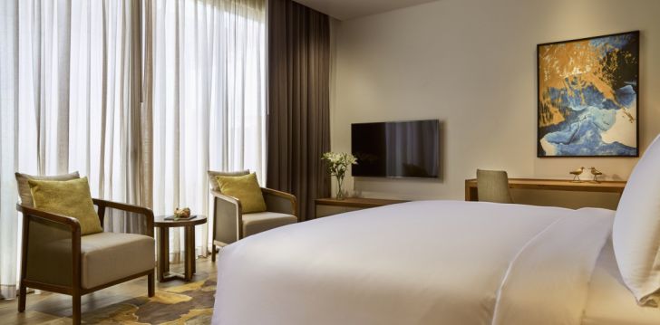 patogus viešbutis jūsų kelionei – 5* MOVENPICK RESORT WAVERLY PHU QUOC