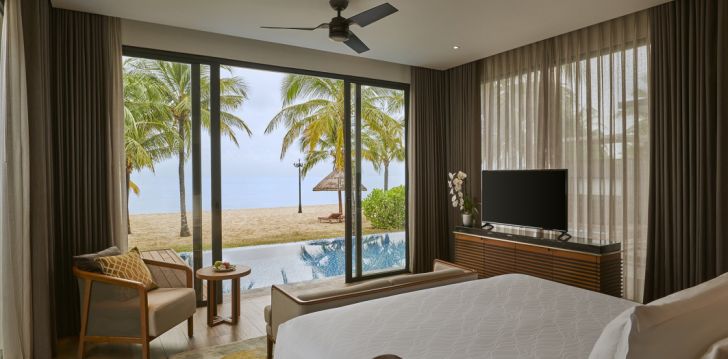 nepraleisk progos pailsėti už gerą kainą - viešbutyje MOVENPICK RESORT WAVERLY PHU QUOC