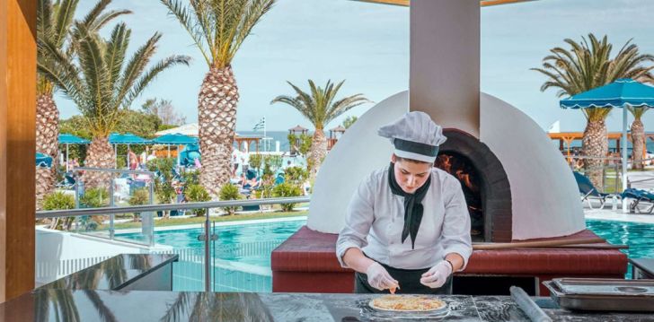 Atostogos Graikija – apsistokite viešbutyje MITSIS FALIRAKI BEACH HOTEL & SPA