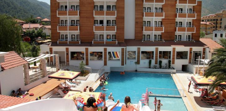 planuoji kelionę į Turkija? apsistokite 4 viešbutyje CLUB MUNAMAR BEACH RESORT. 