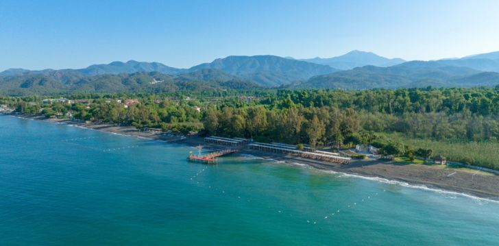 tavęs laukia poilsis Turkija įsikūrusiame LYKIA BOTANIKA BEACH
