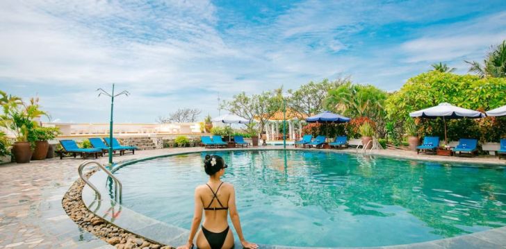 atostogos Vietnamas – apsistokite viešbutyje SWISS VILLAGE SEASIDE RESORT & SPA