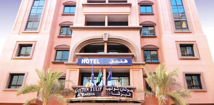 Apsistokite GOLDEN TULIP AL BARSHA viešbutyje už gerą kainą. 