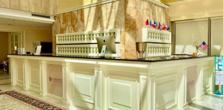 tavo atostogos prasideda viešbutyje AMH HOTEL