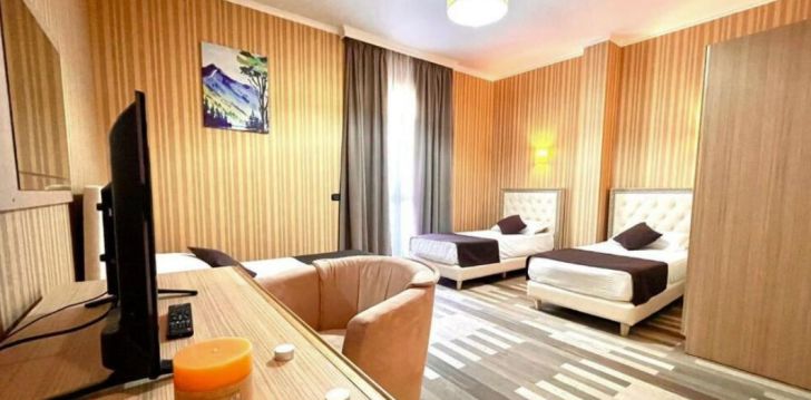 tavęs laukia poilsis Albanija įsikūrusiame AMH HOTEL