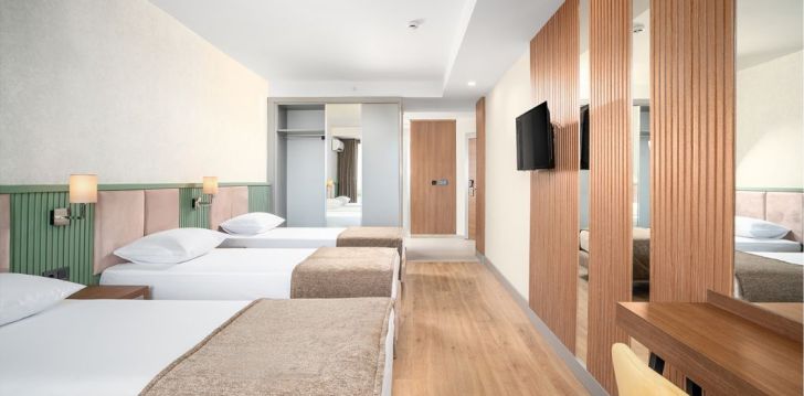 tavęs laukia poilsis Turkija įsikūrusiame SUN HEAVEN QUEEN HOTEL