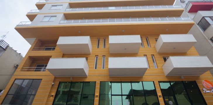 apsistokite SUN HOTEL DURRES viešbutyje už gerą kainą. 