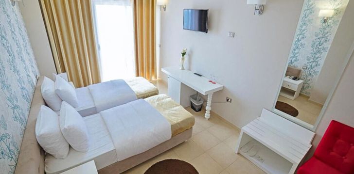 tavęs laukia poilsis Albanija įsikūrusiame SUN HOTEL DURRES