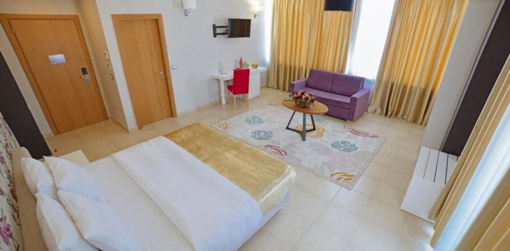 tavęs laukia poilsis Albanija įsikūrusiame SUN HOTEL DURRES
