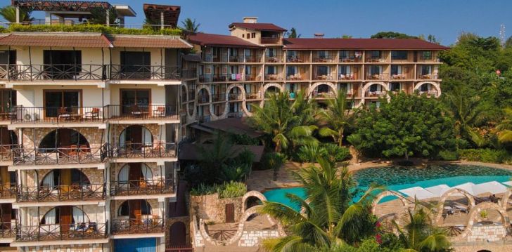 viešbutis PALUMBO WAVES RESORT įsikūręs Zanzibaras.