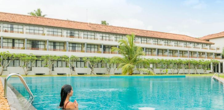 Viešbutis 4 dienų pažintinė programa + poilsis 5* THE BLUE WATER RESORT & SPA įsikūręs Šri Lanka.