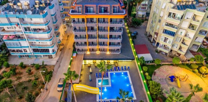 Viešbutis ARSI PARADISE BEACH HOTEL įsikūręs Turkija.