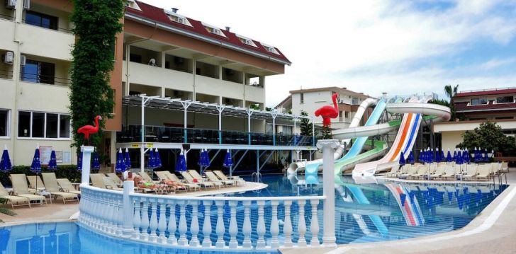 Tavęs laukia poilsis Turkija įsikūrusiame SIDE YESILOZ HOTEL