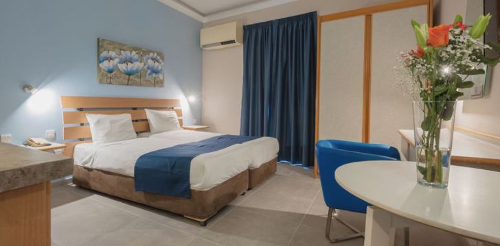 Nepraleisk progos pailsėti už gerą kainą - viešbutyje XEMXIJA BAY HOTEL