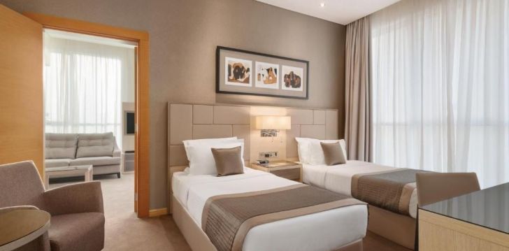 Jaukus viešbutis TRYP BY WYNDHAM ABU DHABI, jūsų atostogoms