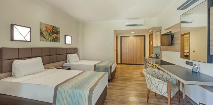 Nepraleisk progos pailsėti už gerą kainą - viešbutyje KIMEROS PARK HOLIDAY VILLAGE