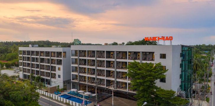 MAIKHAO HOTEL - klientų vertinamas, kaip geras kainos ir kokybės santykis. 